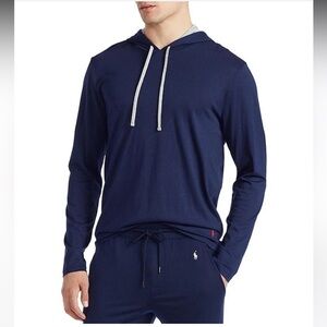 Polo Ralph Lauren Long-Sleeve Supreme Comfort Sleep Hoodie Size Small